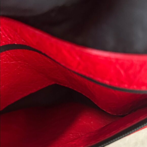 BALENCIAGA Agneau Locker Arena Backpack Red/ dust bag, Great cond. minor flaws - Picture 5 of 13